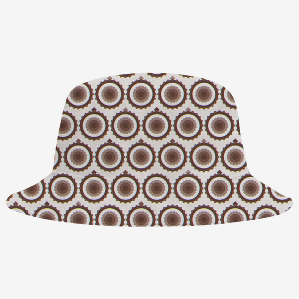 Warm Earth Ankara Organic Texture Seamless Pattern