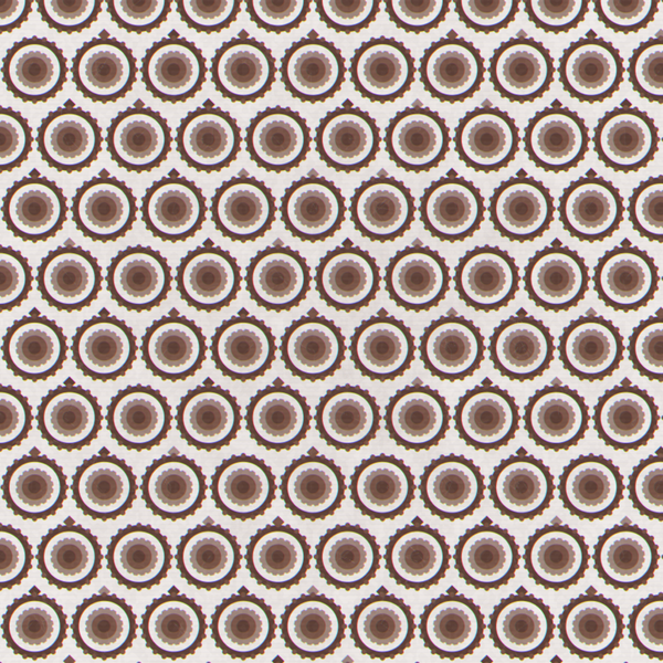 Warm Earth Ankara Organic Texture Seamless Pattern